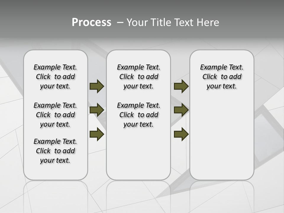 A Modern Building With Windows On The Side Of It PowerPoint Template