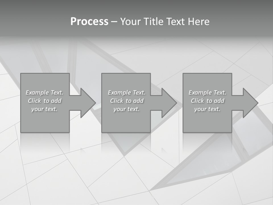 A Modern Building With Windows On The Side Of It PowerPoint Template