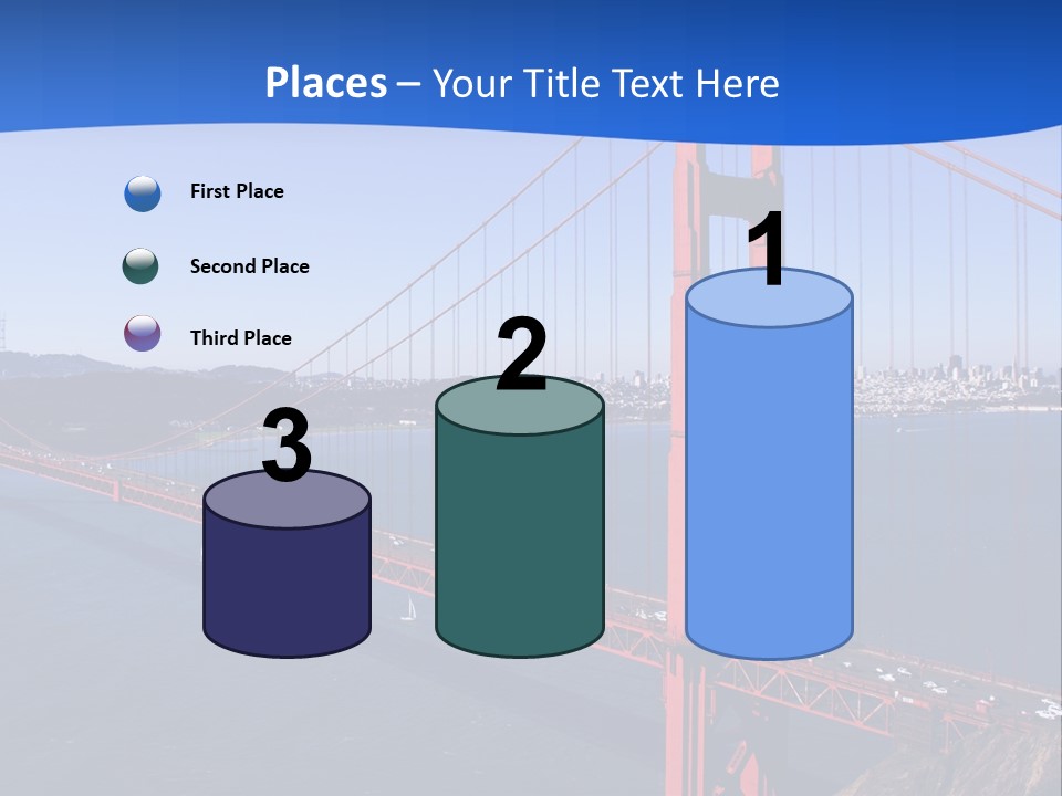 A Picture Of The Golden Gate Bridge In San Francisco PowerPoint Template