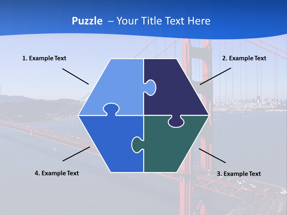 A Picture Of The Golden Gate Bridge In San Francisco PowerPoint Template