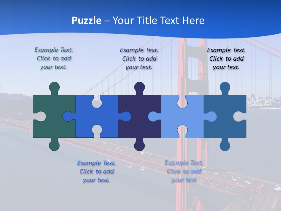 A Picture Of The Golden Gate Bridge In San Francisco PowerPoint Template