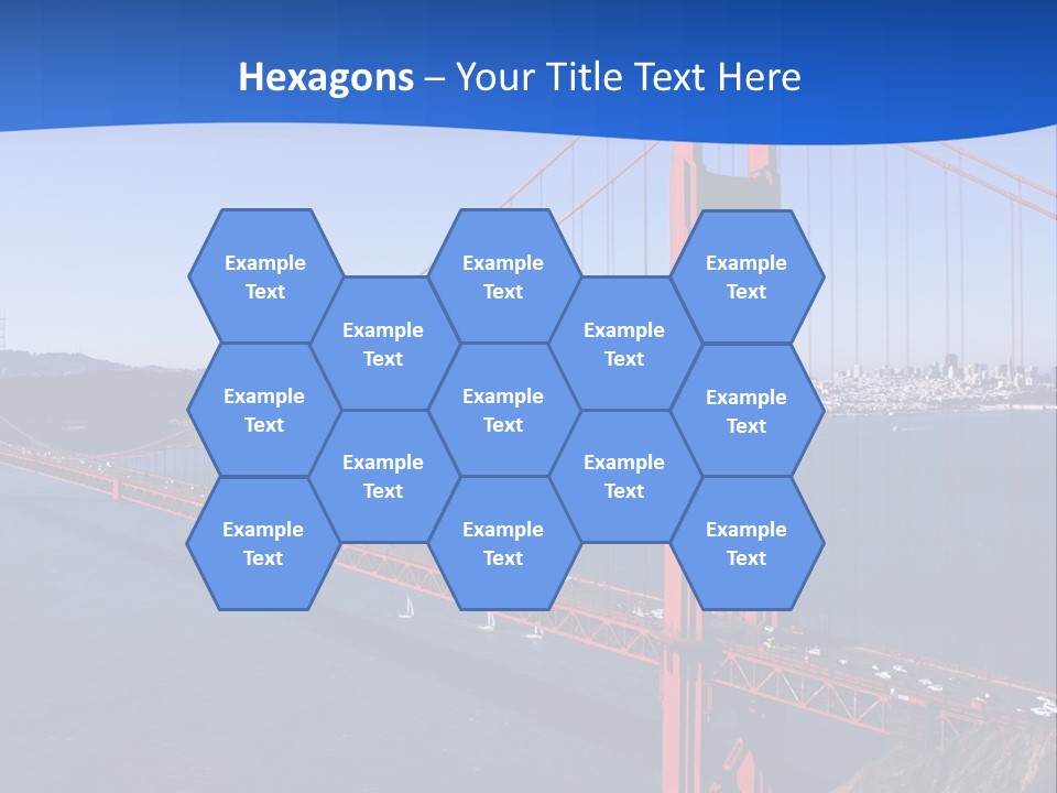 A Picture Of The Golden Gate Bridge In San Francisco PowerPoint Template