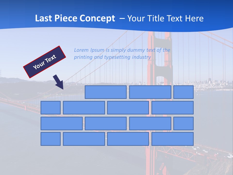 A Picture Of The Golden Gate Bridge In San Francisco PowerPoint Template