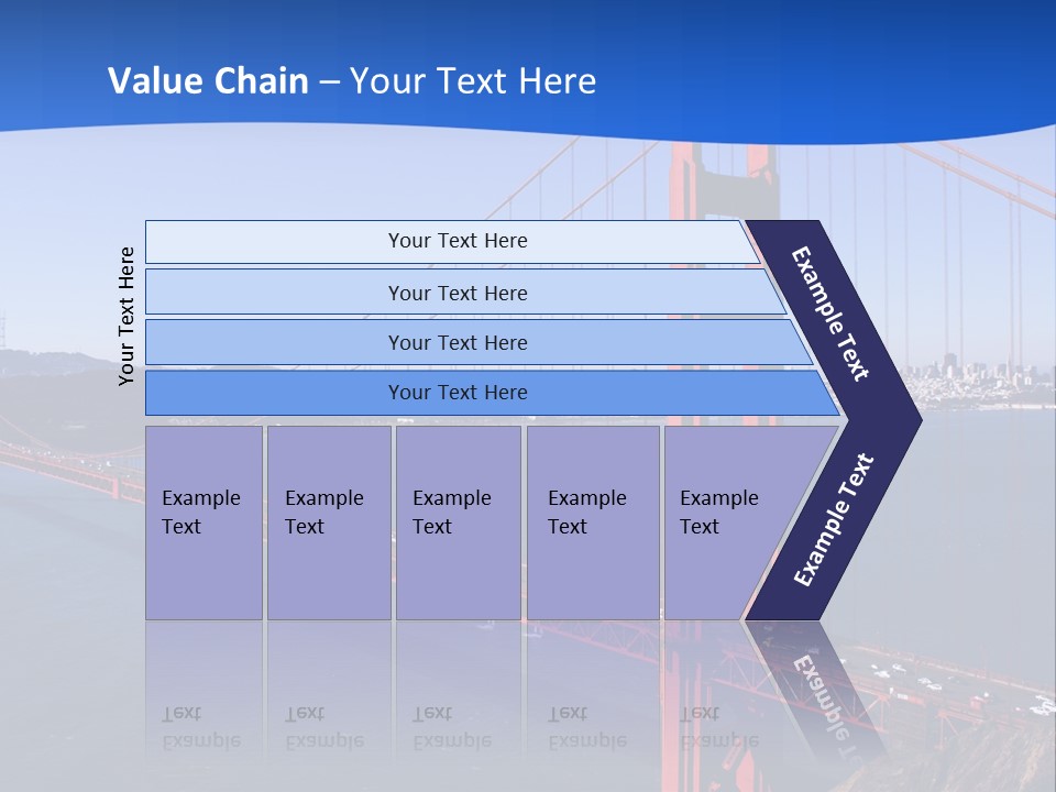 A Picture Of The Golden Gate Bridge In San Francisco PowerPoint Template