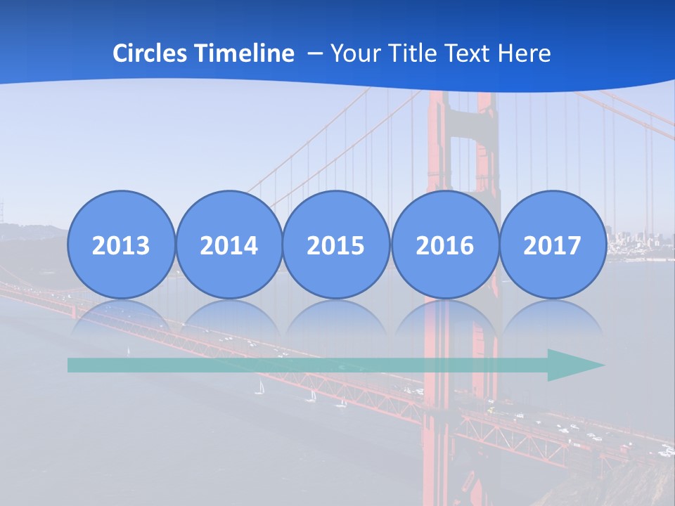 A Picture Of The Golden Gate Bridge In San Francisco PowerPoint Template