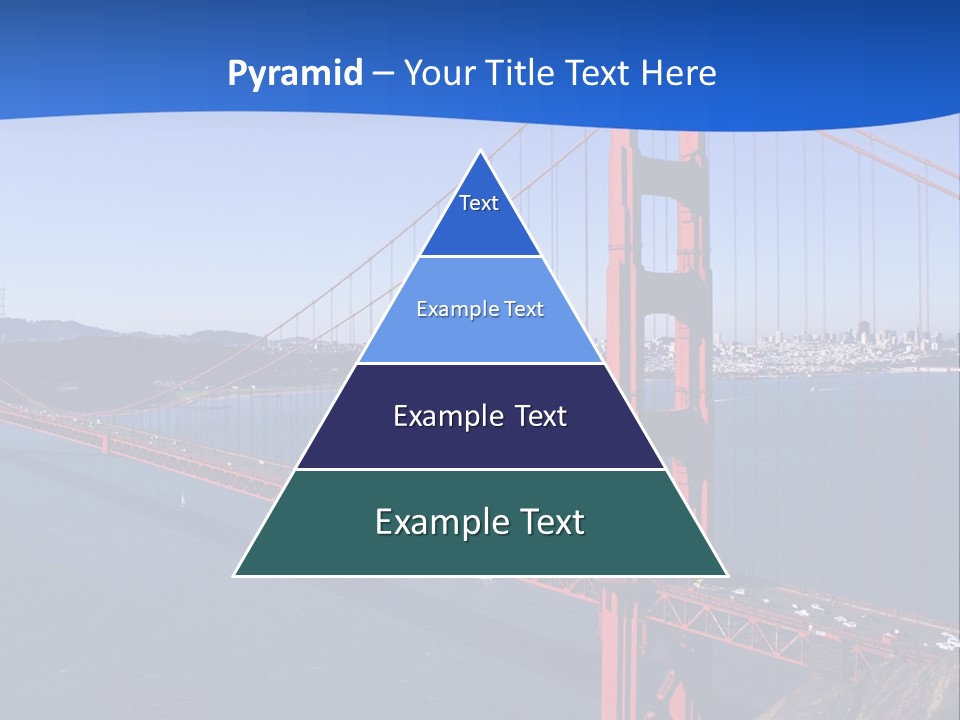 A Picture Of The Golden Gate Bridge In San Francisco PowerPoint Template