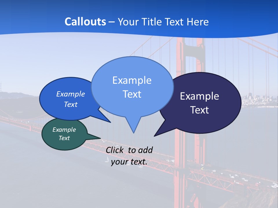 A Picture Of The Golden Gate Bridge In San Francisco PowerPoint Template