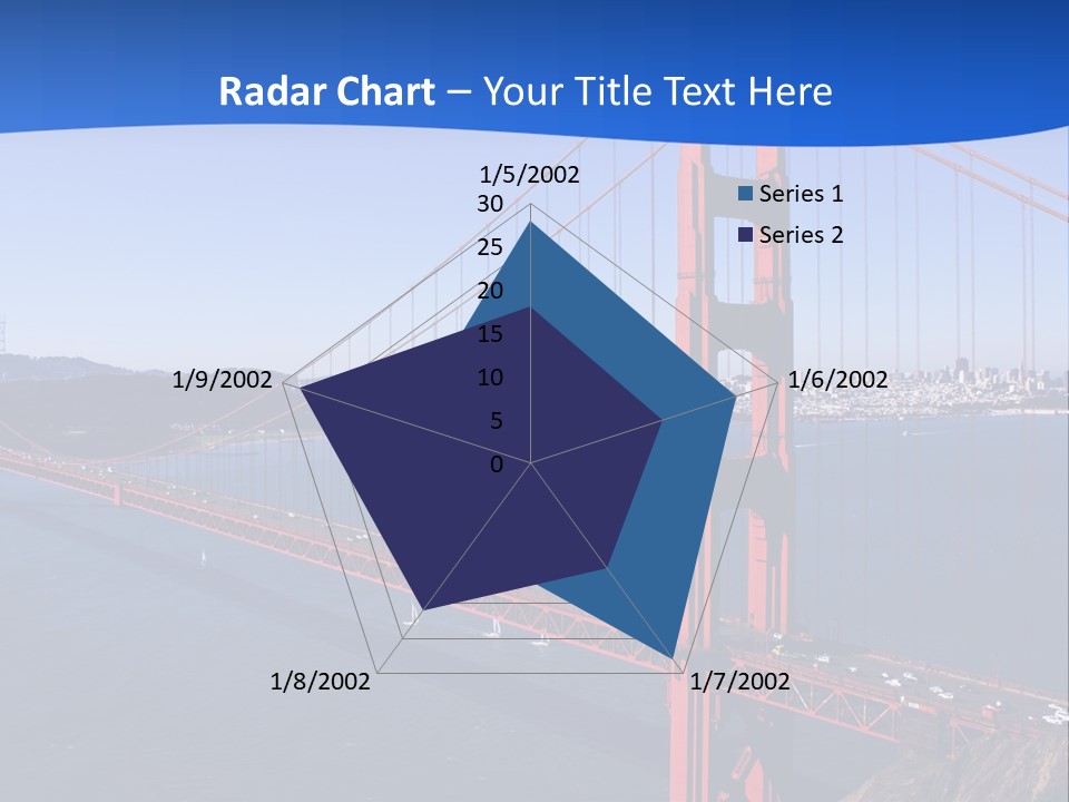A Picture Of The Golden Gate Bridge In San Francisco PowerPoint Template