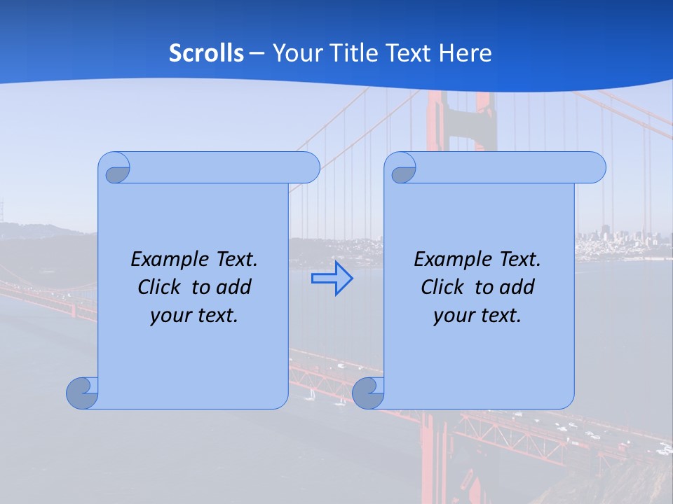 A Picture Of The Golden Gate Bridge In San Francisco PowerPoint Template