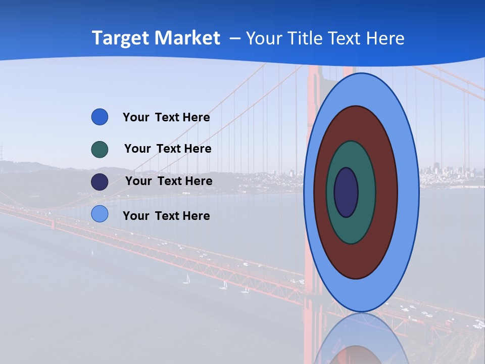 A Picture Of The Golden Gate Bridge In San Francisco PowerPoint Template