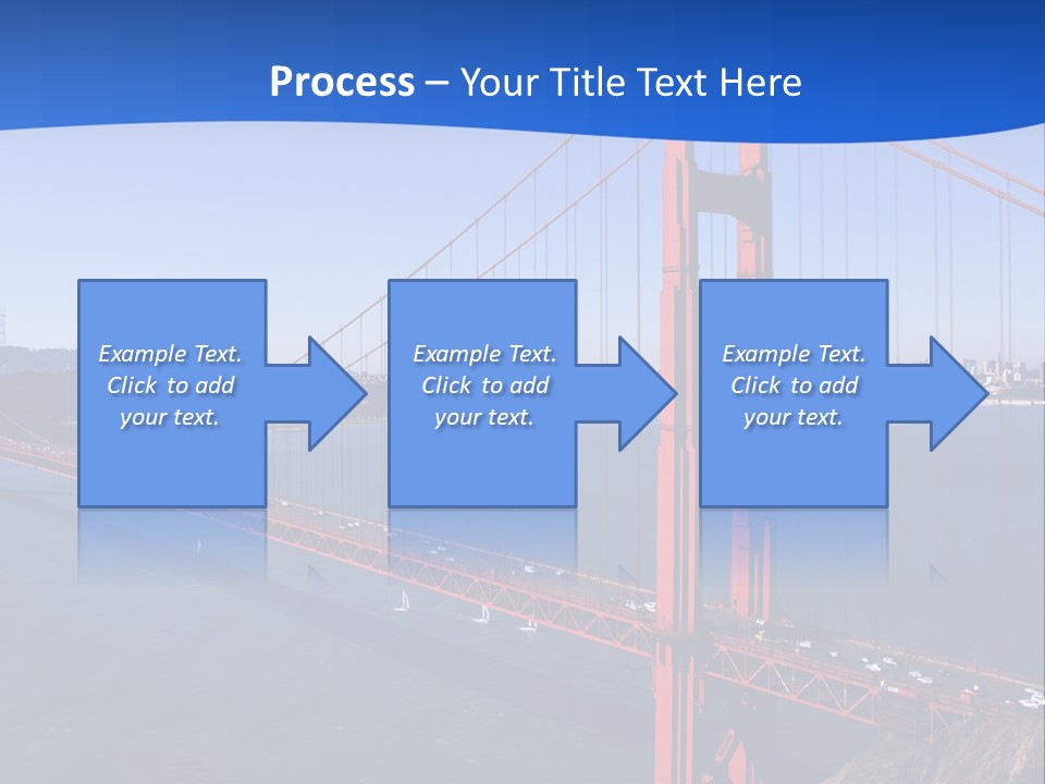 A Picture Of The Golden Gate Bridge In San Francisco PowerPoint Template