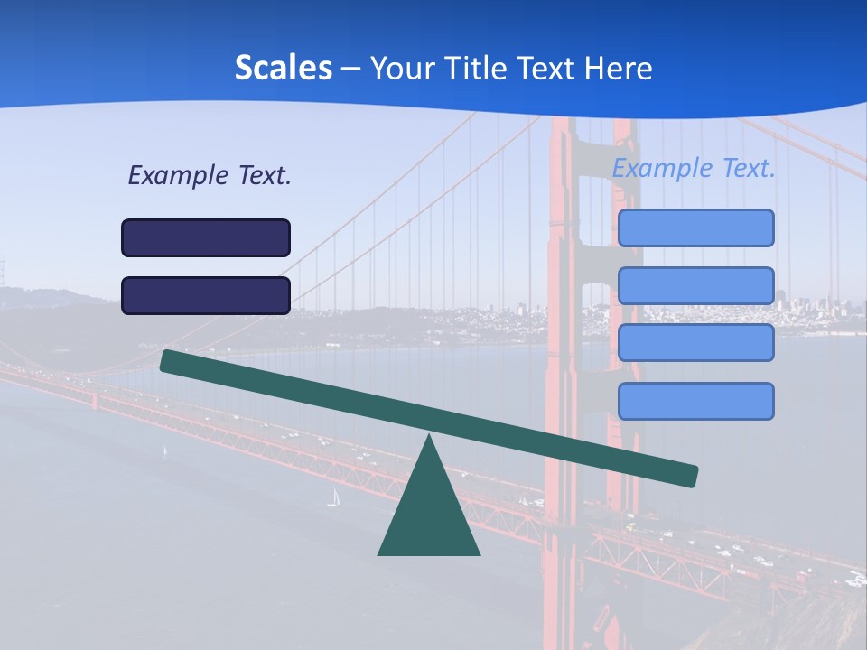A Picture Of The Golden Gate Bridge In San Francisco PowerPoint Template