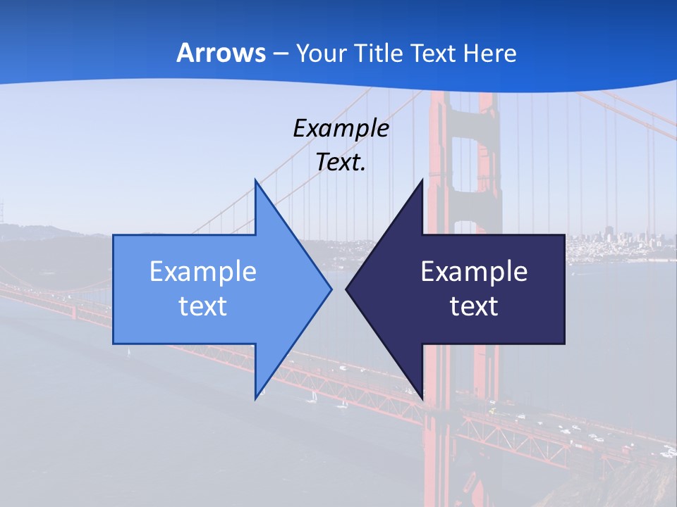 A Picture Of The Golden Gate Bridge In San Francisco PowerPoint Template