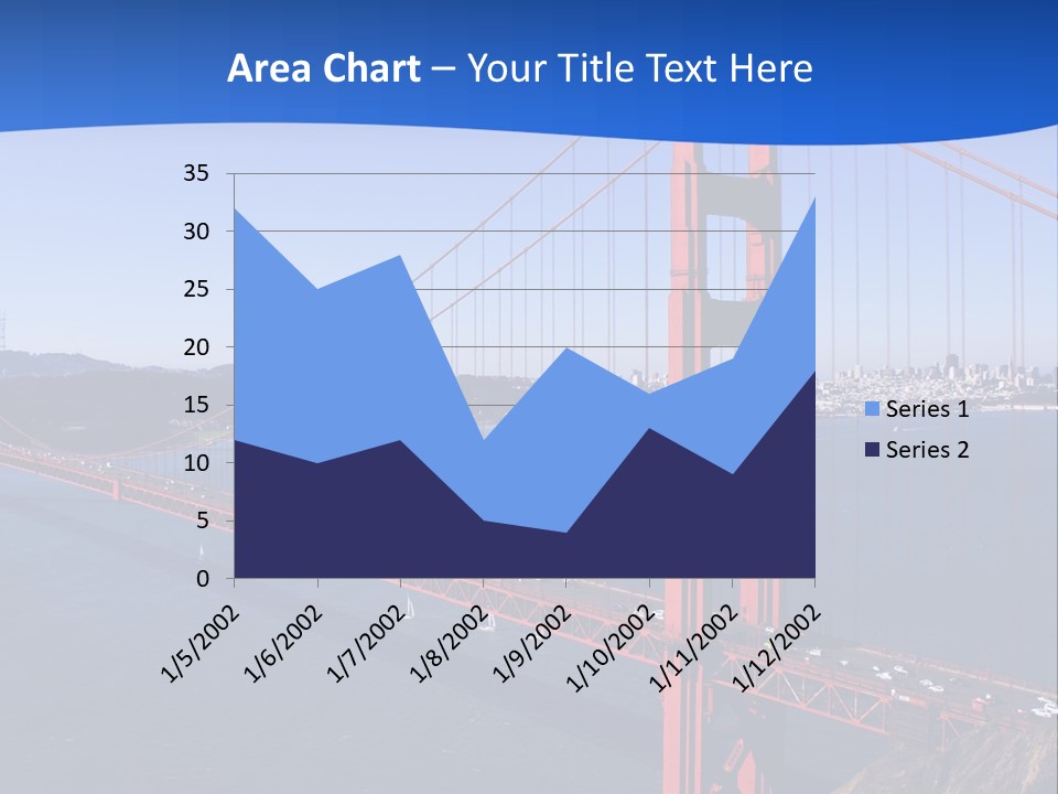 A Picture Of The Golden Gate Bridge In San Francisco PowerPoint Template