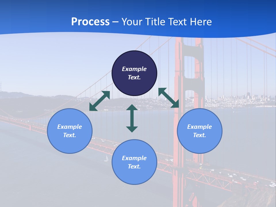 A Picture Of The Golden Gate Bridge In San Francisco PowerPoint Template