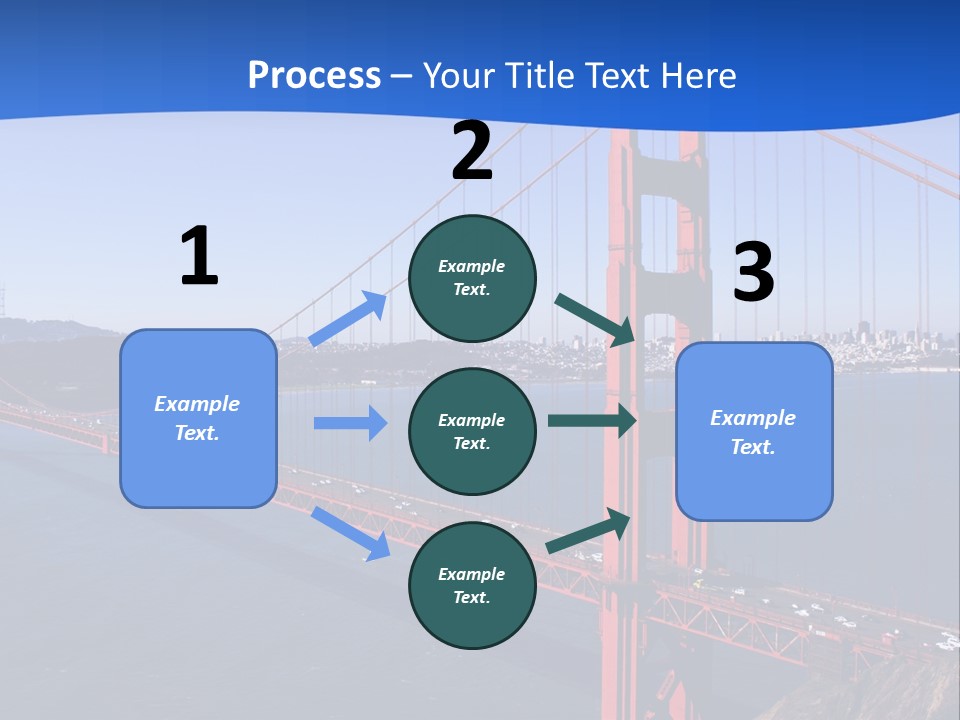 A Picture Of The Golden Gate Bridge In San Francisco PowerPoint Template