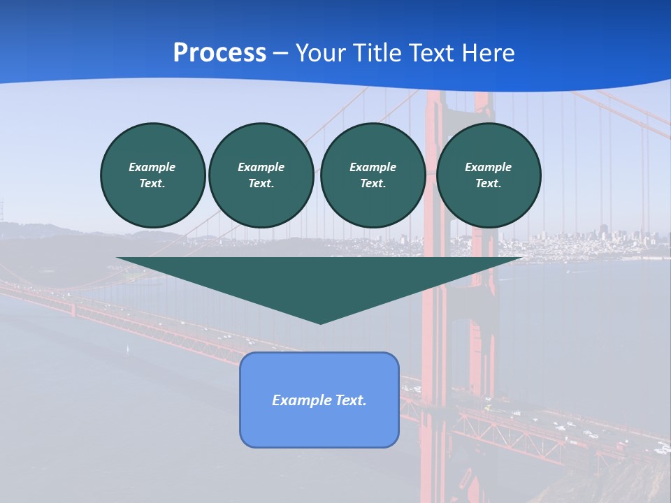 A Picture Of The Golden Gate Bridge In San Francisco PowerPoint Template