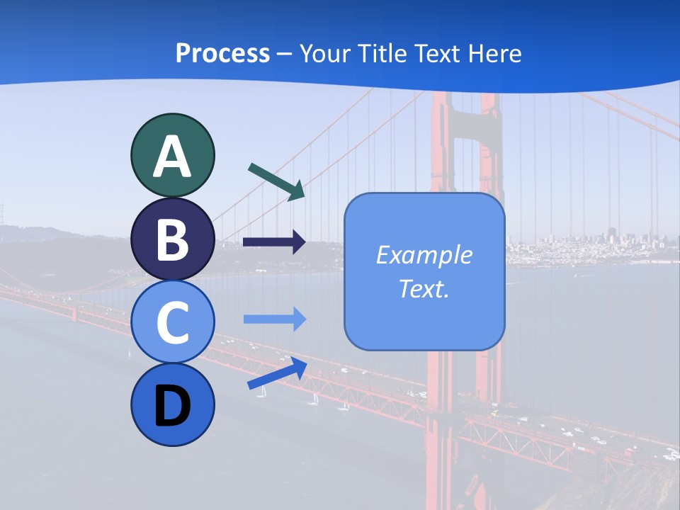 A Picture Of The Golden Gate Bridge In San Francisco PowerPoint Template