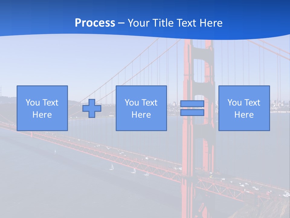 A Picture Of The Golden Gate Bridge In San Francisco PowerPoint Template
