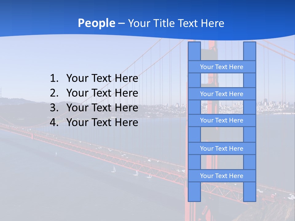 A Picture Of The Golden Gate Bridge In San Francisco PowerPoint Template