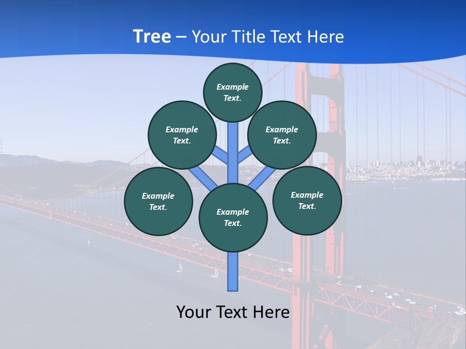 A Picture Of The Golden Gate Bridge In San Francisco PowerPoint Template
