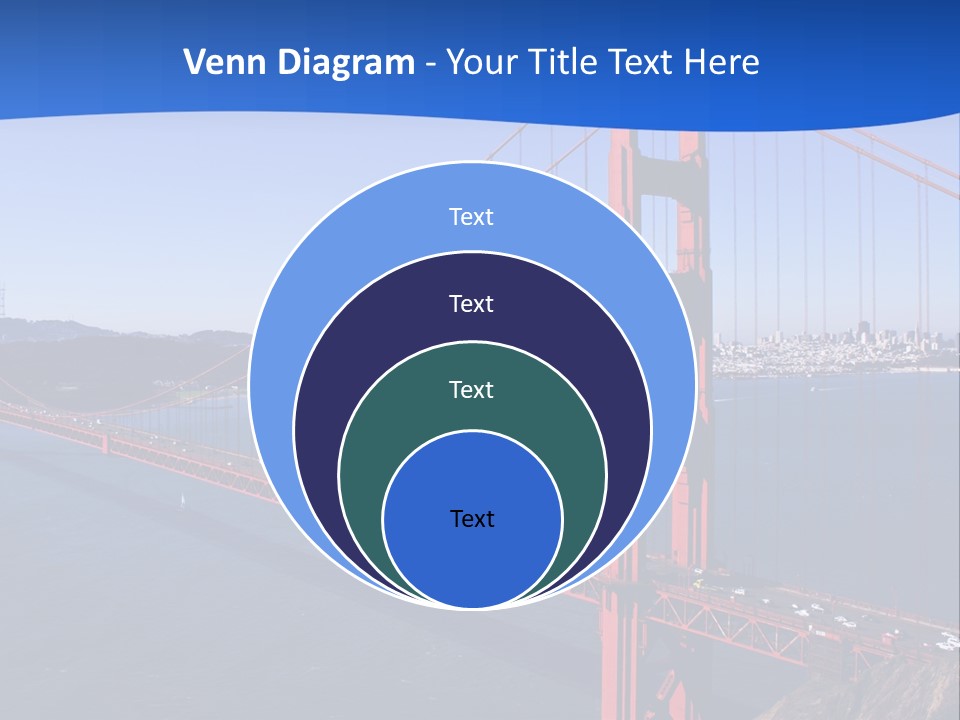 A Picture Of The Golden Gate Bridge In San Francisco PowerPoint Template