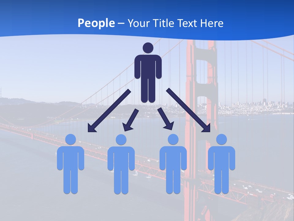 A Picture Of The Golden Gate Bridge In San Francisco PowerPoint Template