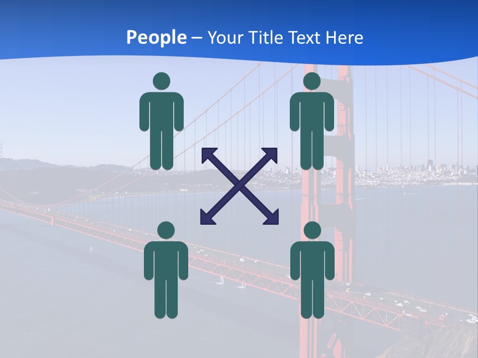 A Picture Of The Golden Gate Bridge In San Francisco PowerPoint Template