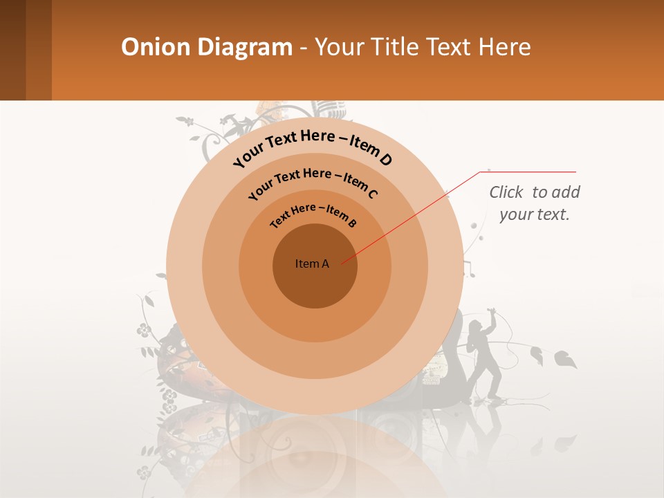 A Group Of Speakers With Music Notes On Them PowerPoint Template