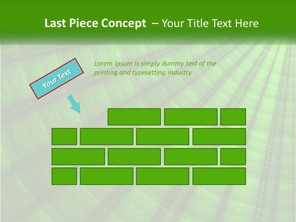 A Green Abstract Background With Lots Of Circles PowerPoint Template