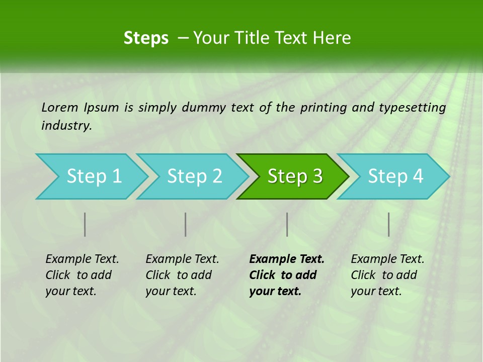A Green Abstract Background With Lots Of Circles PowerPoint Template