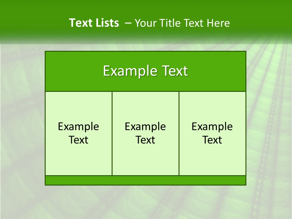 A Green Abstract Background With Lots Of Circles PowerPoint Template
