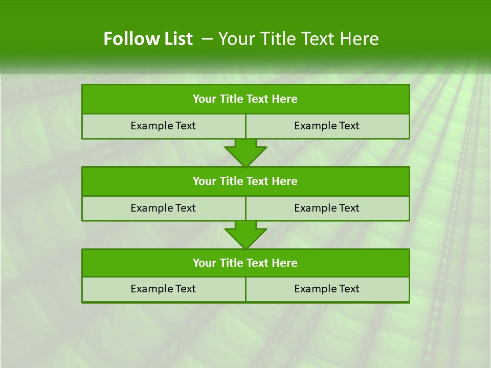A Green Abstract Background With Lots Of Circles PowerPoint Template