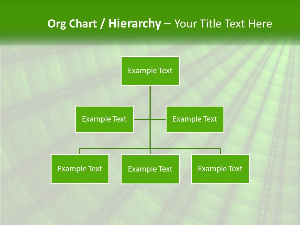 A Green Abstract Background With Lots Of Circles PowerPoint Template