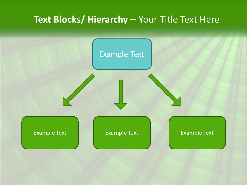 A Green Abstract Background With Lots Of Circles PowerPoint Template
