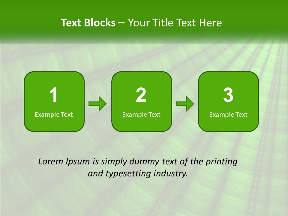 A Green Abstract Background With Lots Of Circles PowerPoint Template