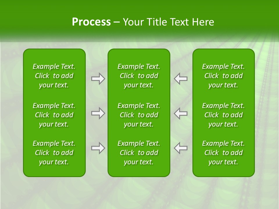 A Green Abstract Background With Lots Of Circles PowerPoint Template