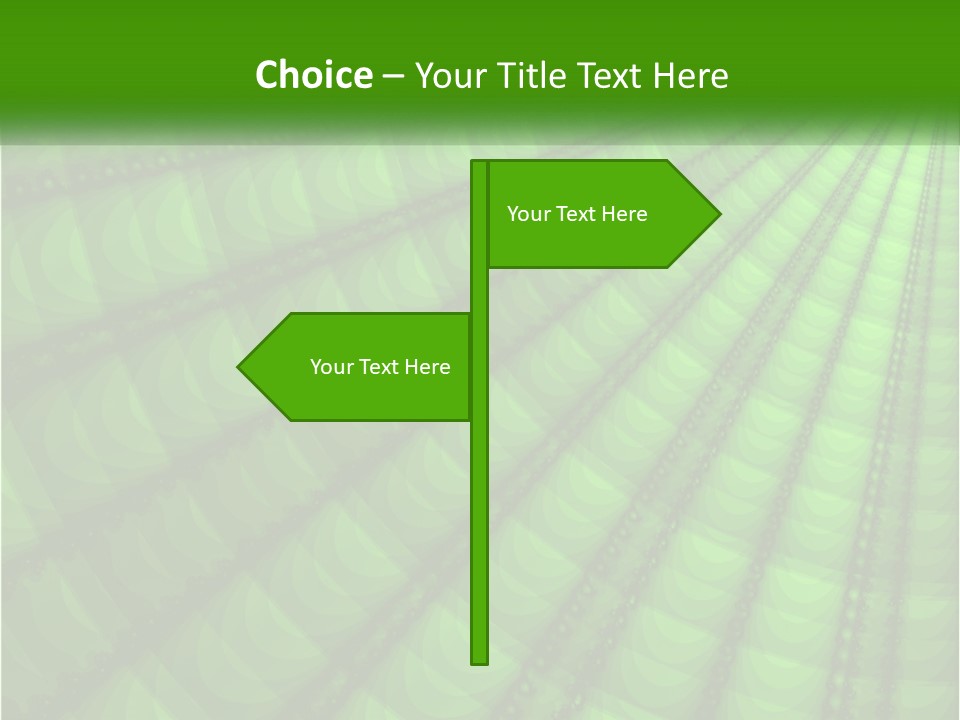 A Green Abstract Background With Lots Of Circles PowerPoint Template