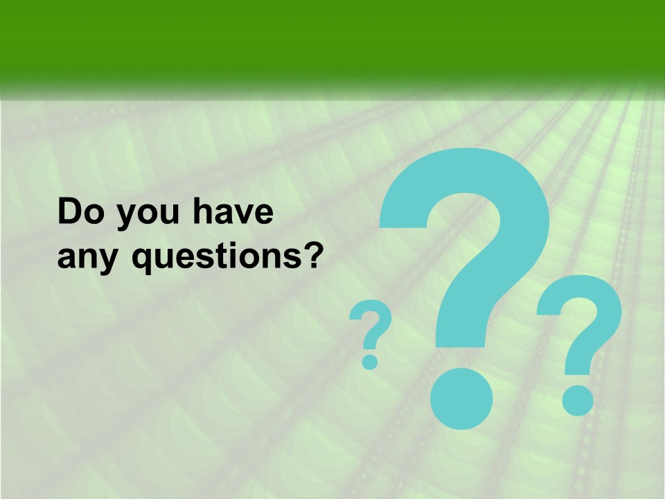 A Green Abstract Background With Lots Of Circles PowerPoint Template