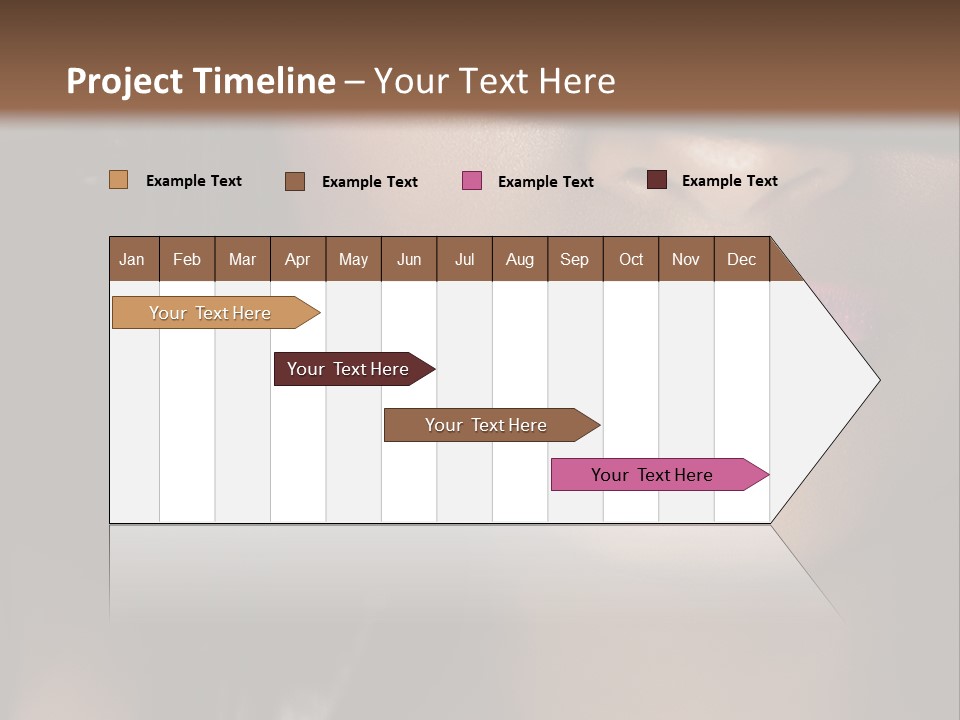 A Woman With A Hat On Her Head PowerPoint Template