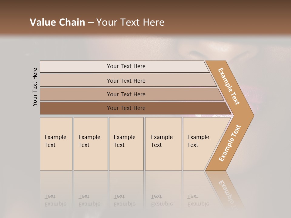 A Woman With A Hat On Her Head PowerPoint Template