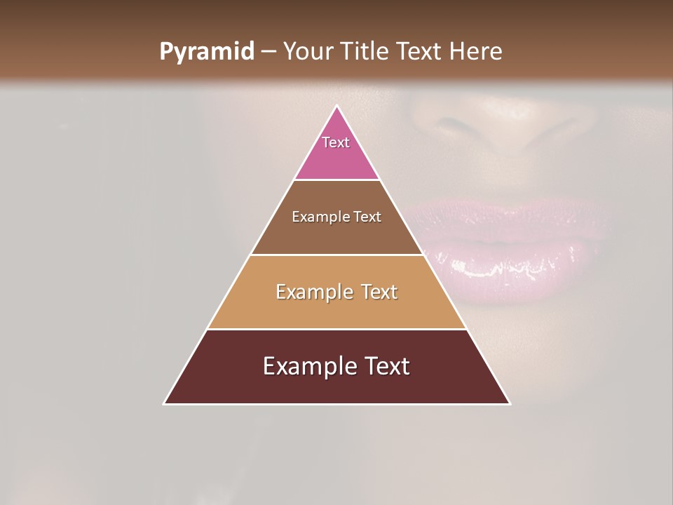 A Woman With A Hat On Her Head PowerPoint Template