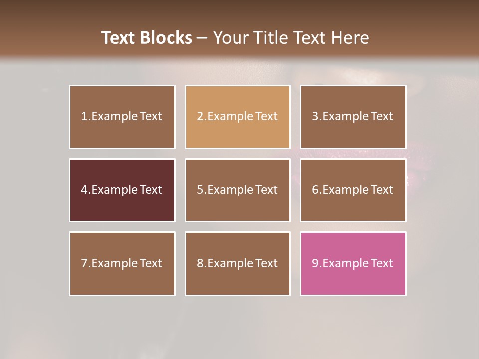 A Woman With A Hat On Her Head PowerPoint Template