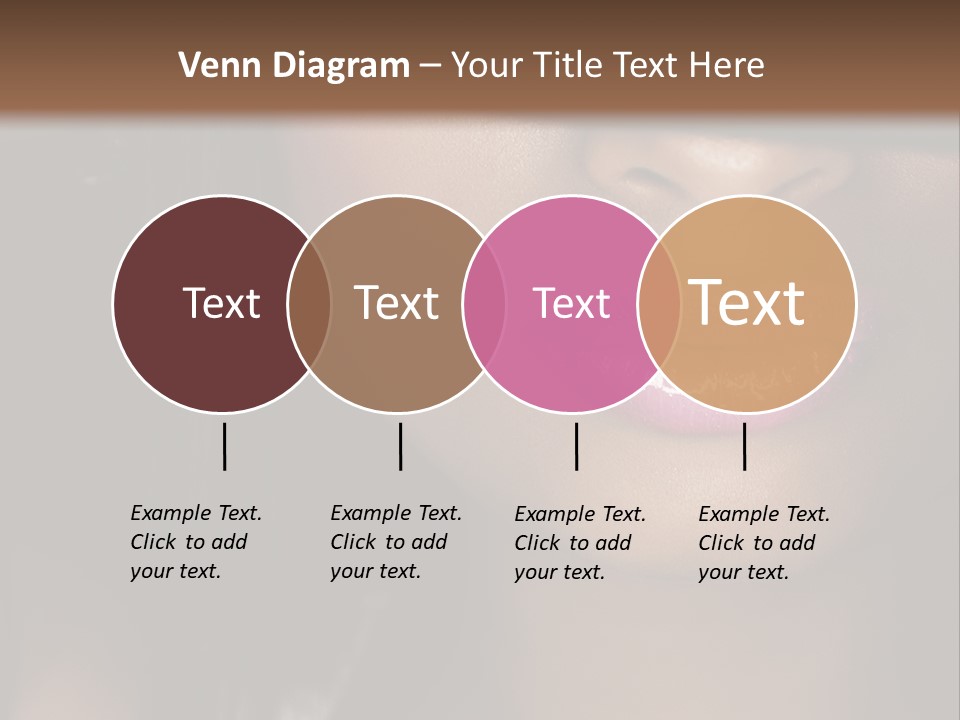 A Woman With A Hat On Her Head PowerPoint Template