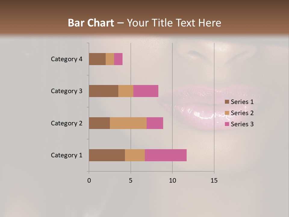 A Woman With A Hat On Her Head PowerPoint Template