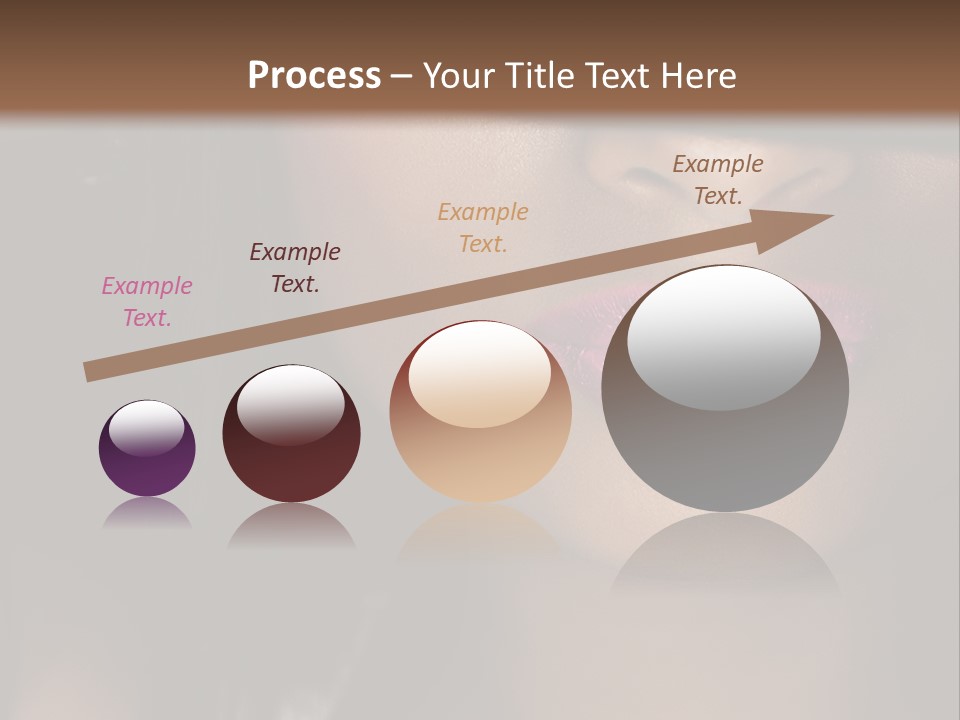 A Woman With A Hat On Her Head PowerPoint Template