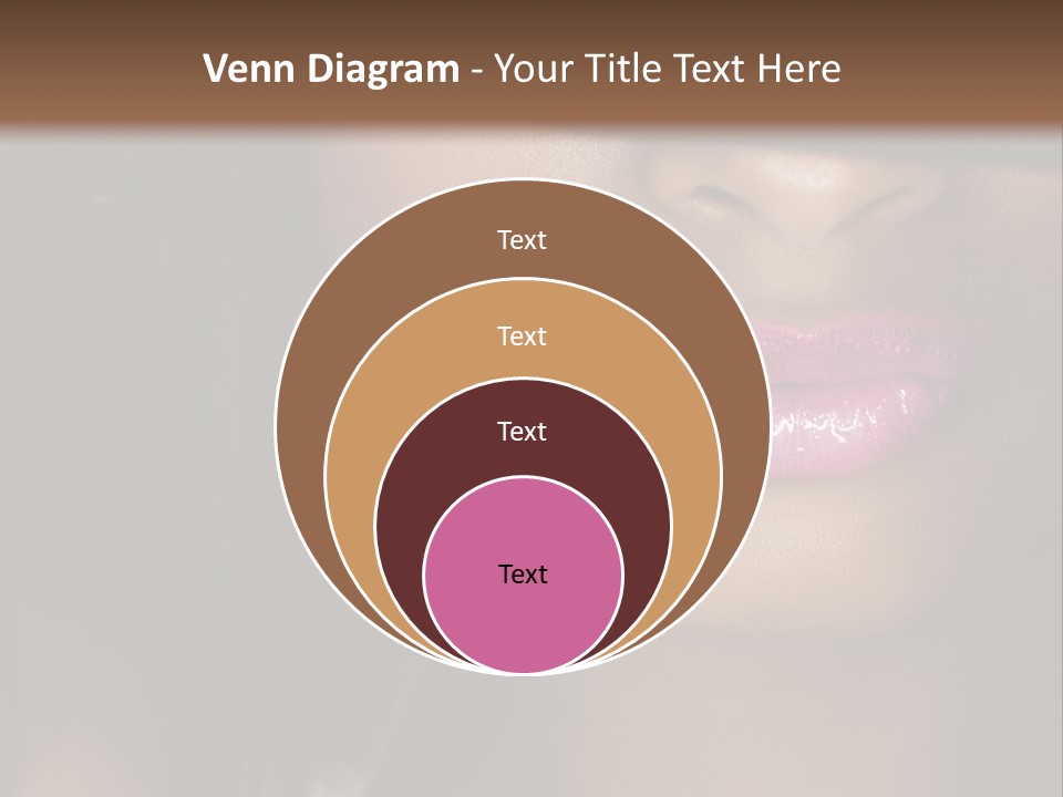 A Woman With A Hat On Her Head PowerPoint Template