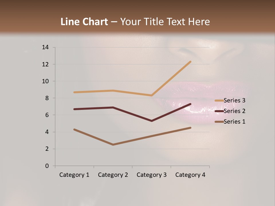 A Woman With A Hat On Her Head PowerPoint Template