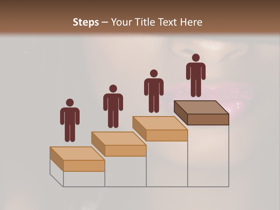 A Woman With A Hat On Her Head PowerPoint Template