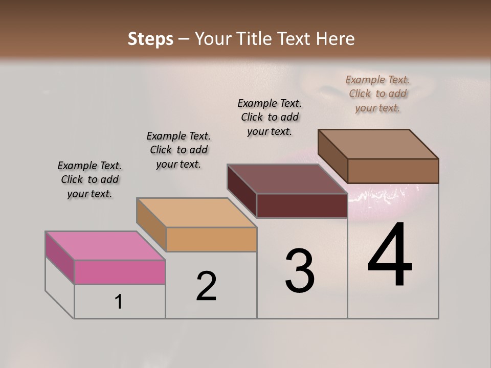 A Woman With A Hat On Her Head PowerPoint Template